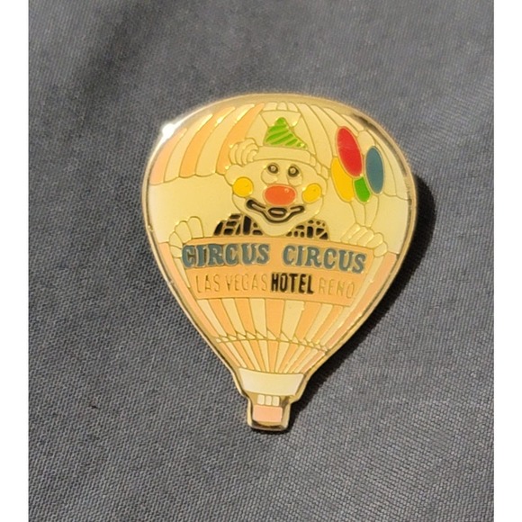 Vtg Las Vegas Circus Circus Lapel Pin - Picture 1 of 2